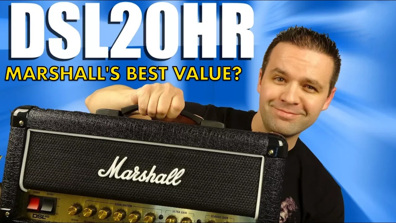 Loving This Marshall DSL20HR - 20 Watt Head Amplifier - Walkthrough/Demo