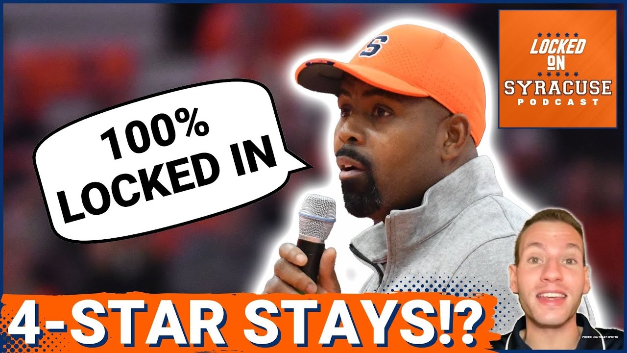 MASSIVE: Syracuse Football RETAINS Top Commit! | Kamron Wilson 100% LOCKED IN?