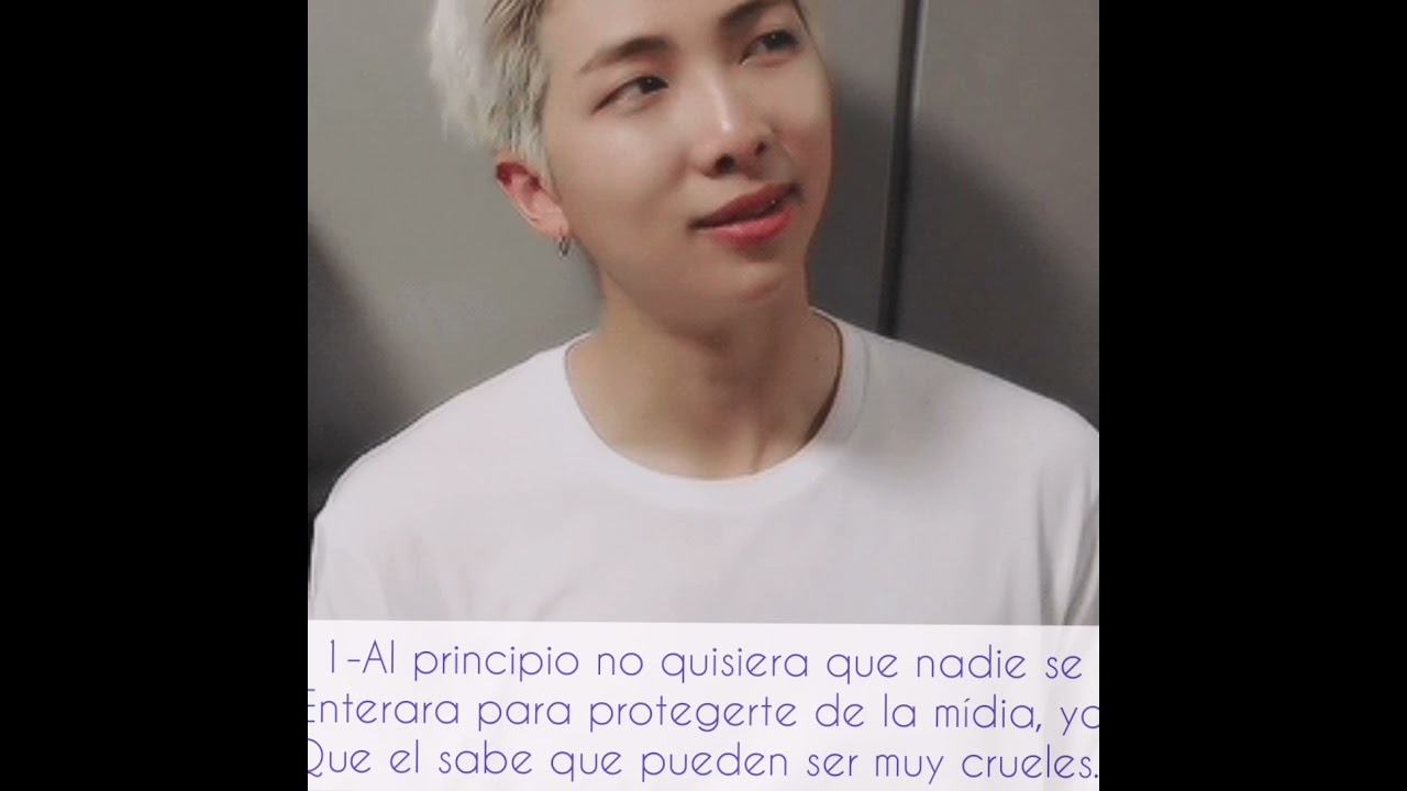 Como sería Rm/Kim NamJoon en una relación.