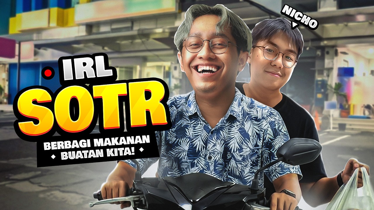 SOTR SAMBIL BERBABGI MAKANAN BUATAN KITA!!