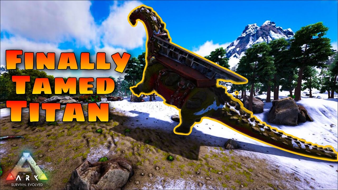 Finally Tamed Titan | The Untameable Dino | The Island | Ep - 34 | Ark Survival Evolved | In Hindi