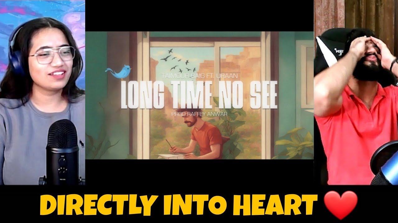 LONG TIME NO SEE - TAIMOUR BAIG ft. URAAN | Prod. Raffey Anwar | Reaction | The Tenth Staar