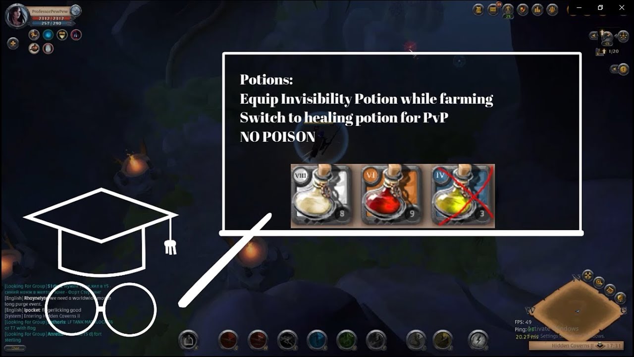How to fame farm without getting ganked - Pewpew Academy - lesson 1