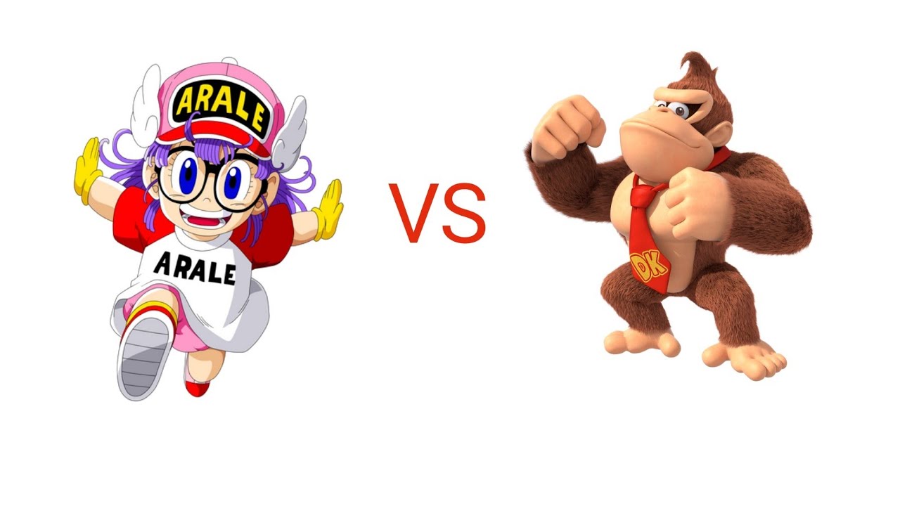 mugen arale norimaki vs donkey Kong 