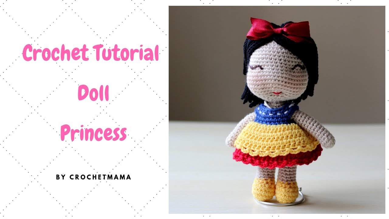 Amigurumi Doll Princess Tutorial & Pattern