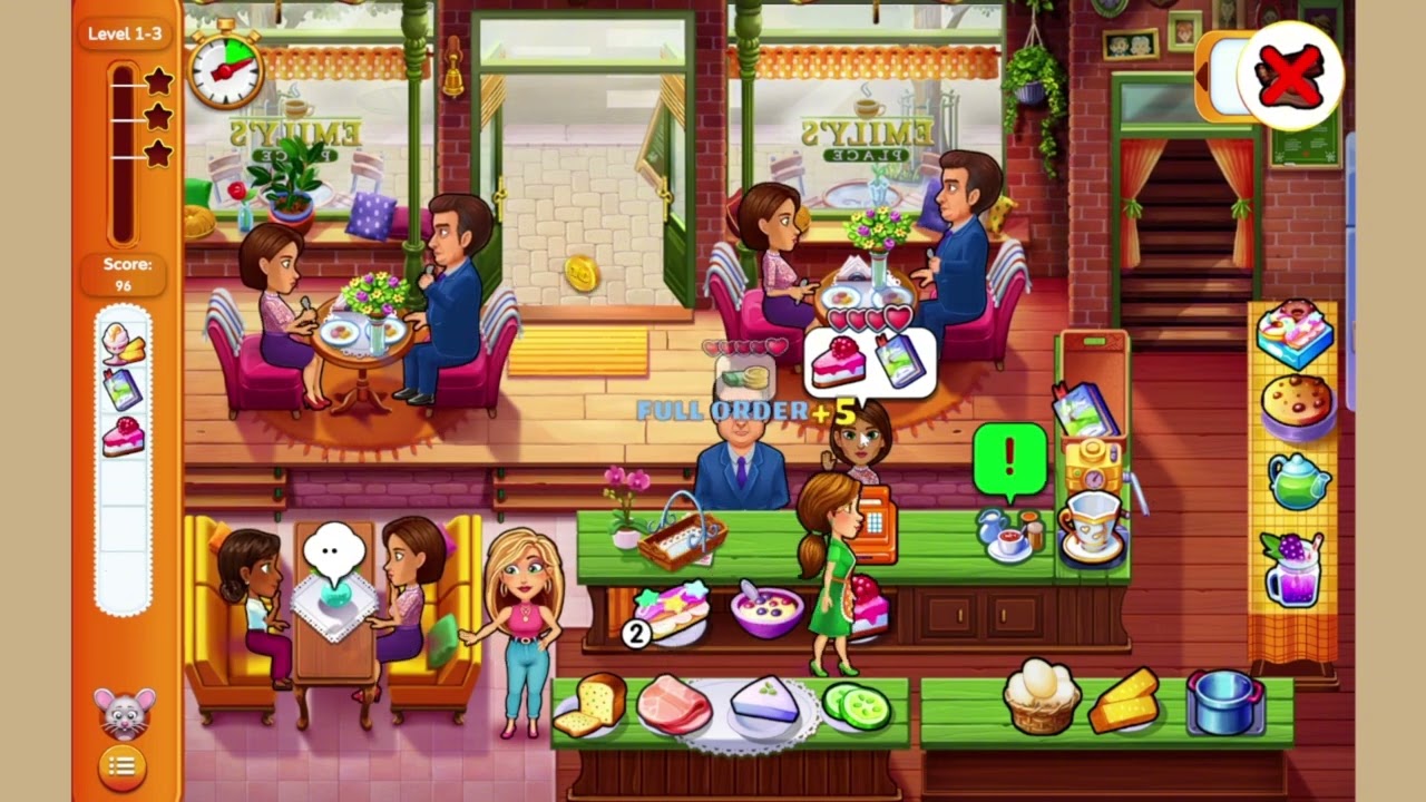 Delicious Emily: Cooking & Romance 🍰💕 | Levels 6–10 + Mini Levels