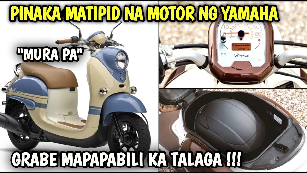 YAMAHA MOTORS NAG LABAS NG PINAKA PERFECT NA MOTOR NGAYUN TAON SOBRANG TIPID AT DAMING FEATURES PA !