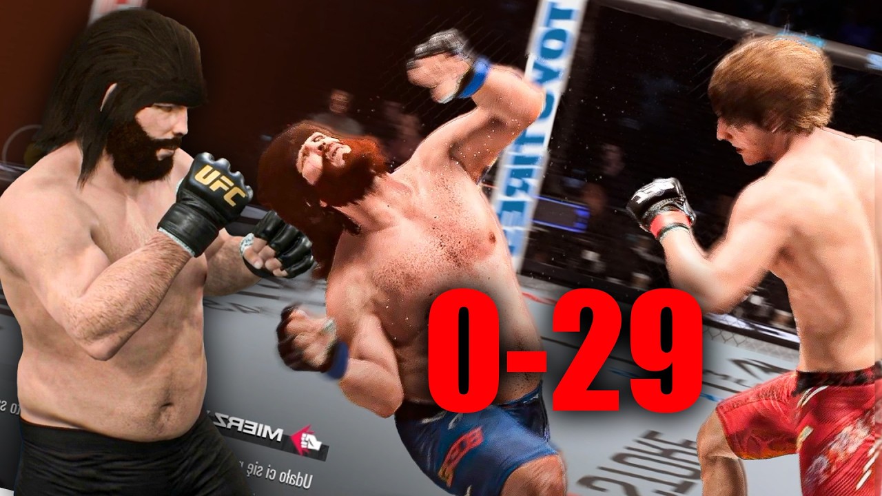 STWORZYŁEM NAJGORSZĄ KARIERE W UFC 5!