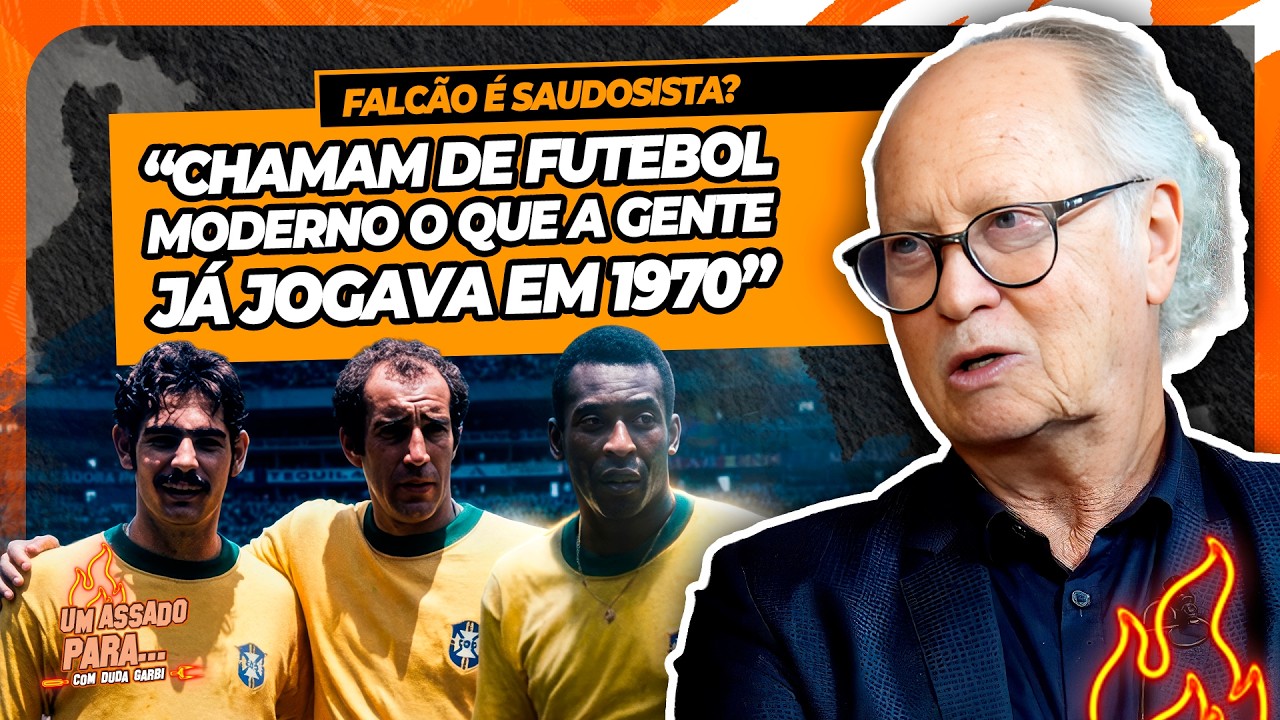 GUERRA DE GERAÇÕES? FALCÃO ANALISA FUTEBOL “MODERNO” | Cortes do Duda