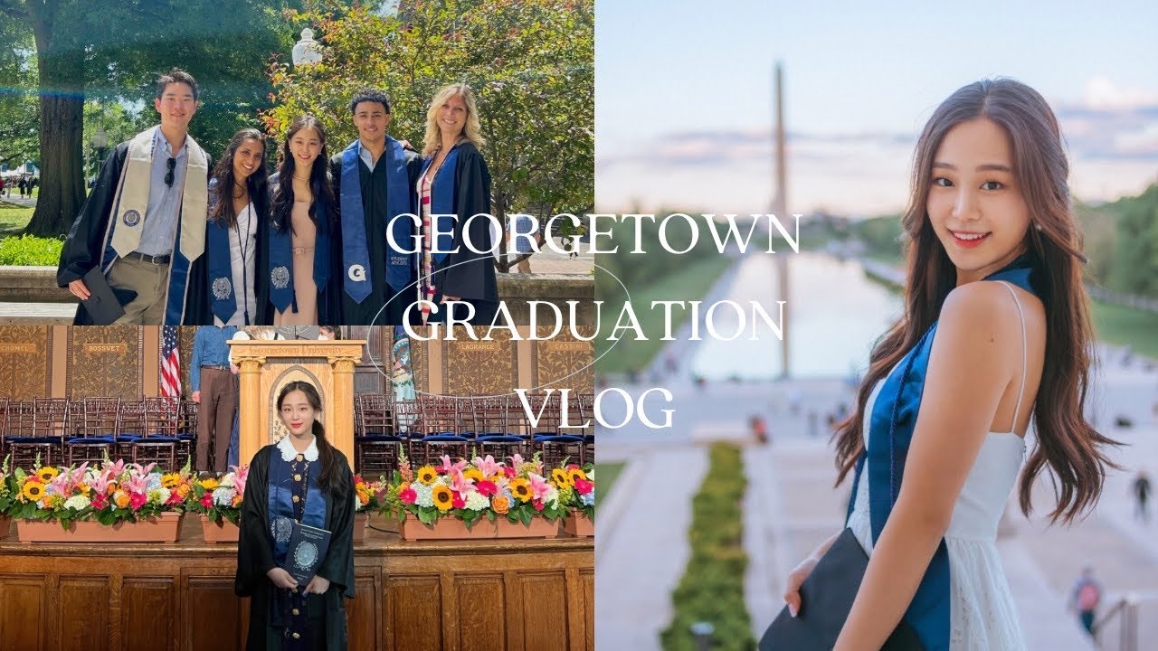 Georgetown University Class of 2023 Grad Week Vlog || 조지타운 대학교 2023  졸업식 브이로그