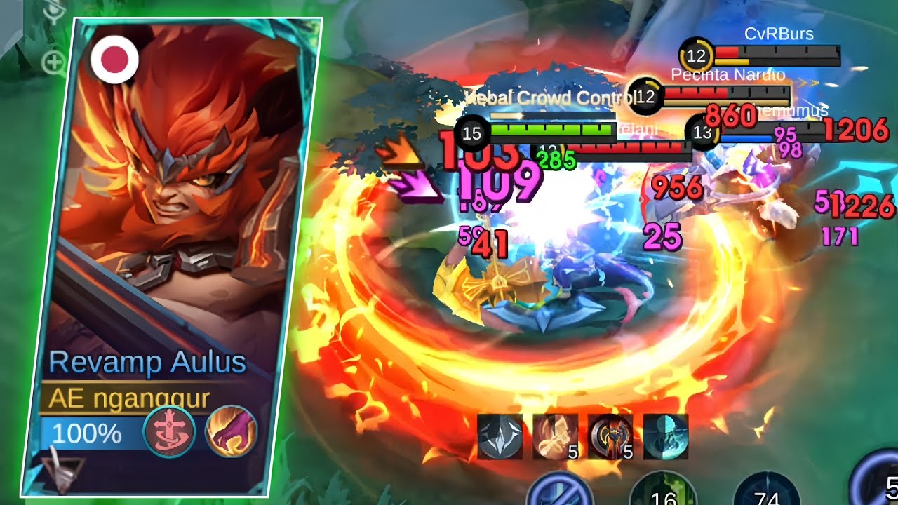 NEW REVAMP AULUS BROKEN FIGHTER XP LANE - MOBILE LEGENDS