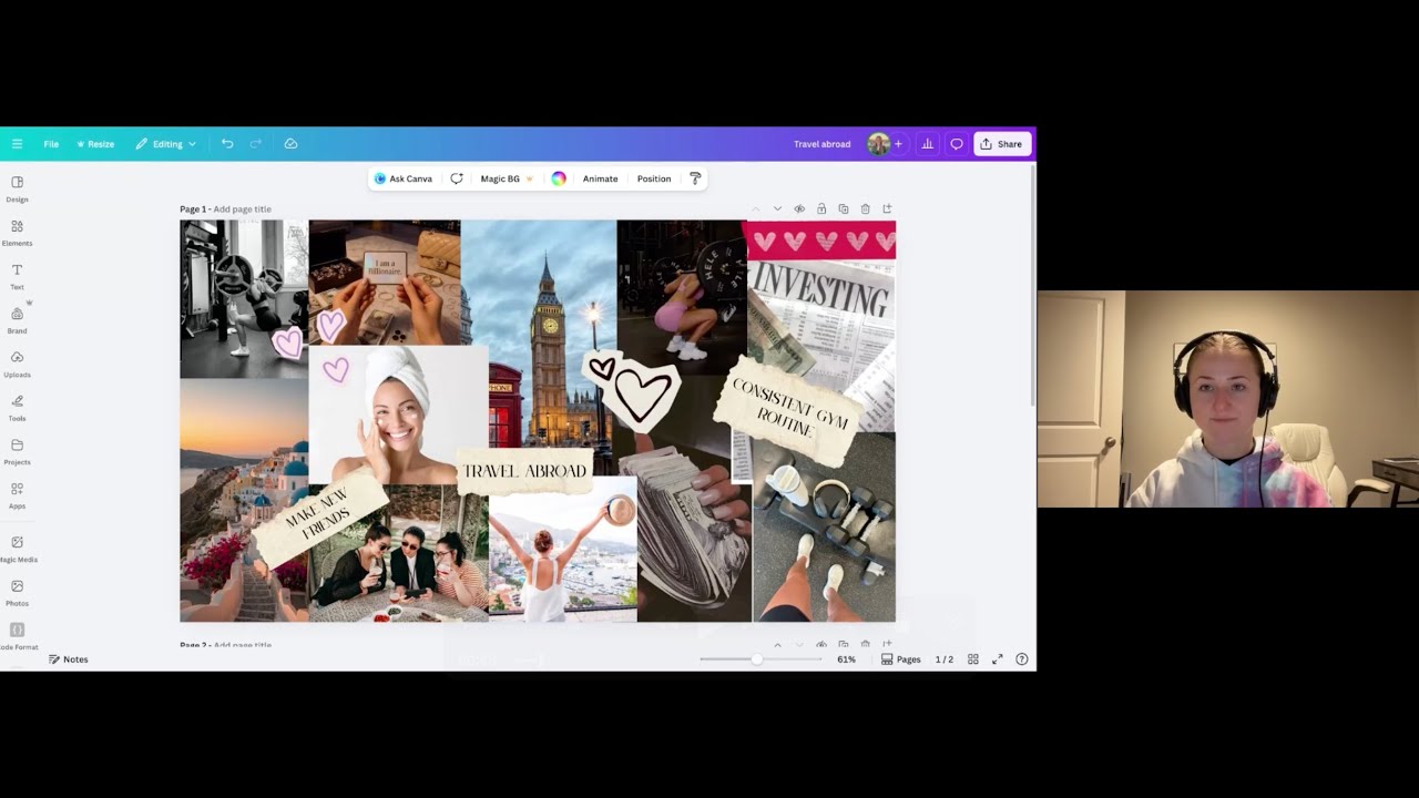How to Make a Digital Vision Board