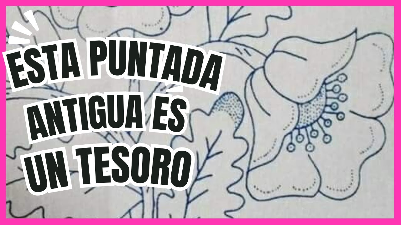 Esta Puntada Antigua Cambió Mi Forma de Bordar para Siempre🧵@MemaBordados🌸