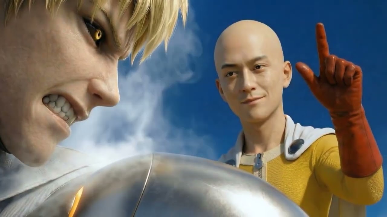 SAITAMA VS GENOS: MiniMax AI Recreated One Punch Man and It's PURE CHAOS!