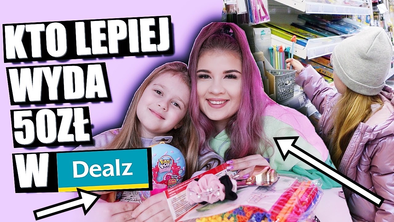 KTO KUPI LEPSZE RZECZY W SKLEPIE DEALZ 💜 DARIA VS OLIWKA 💜 CHALLENGE