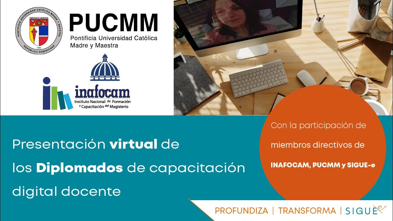 Presentación virtual de los Diplomados del Plan de Capacitación Digital Docente