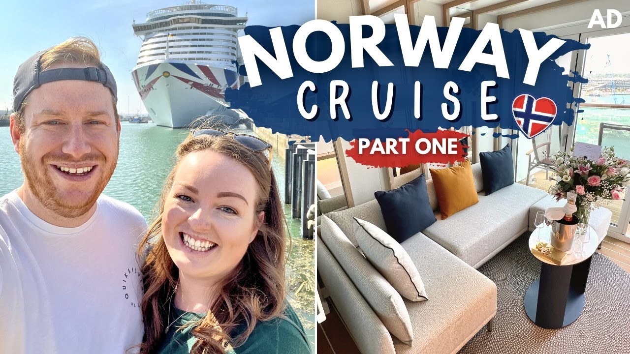 NORWAY CRUISE! 🇳🇴 PART ONE • Iona ship tour, conservatory mini-suite & sea day 🌊 P&O Cruises AD