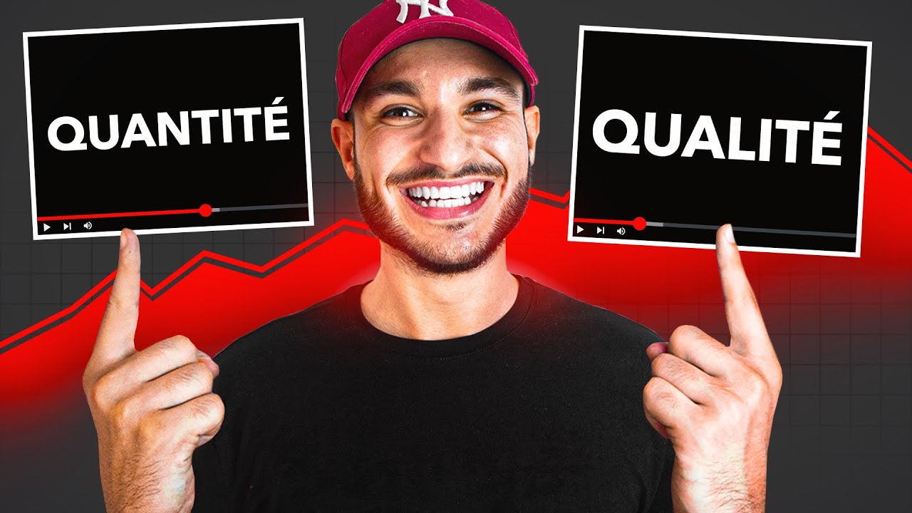 QUANTIT&Eacute; OU QUALIT&Eacute; POUR PERCER SUR YOUTUBE ?