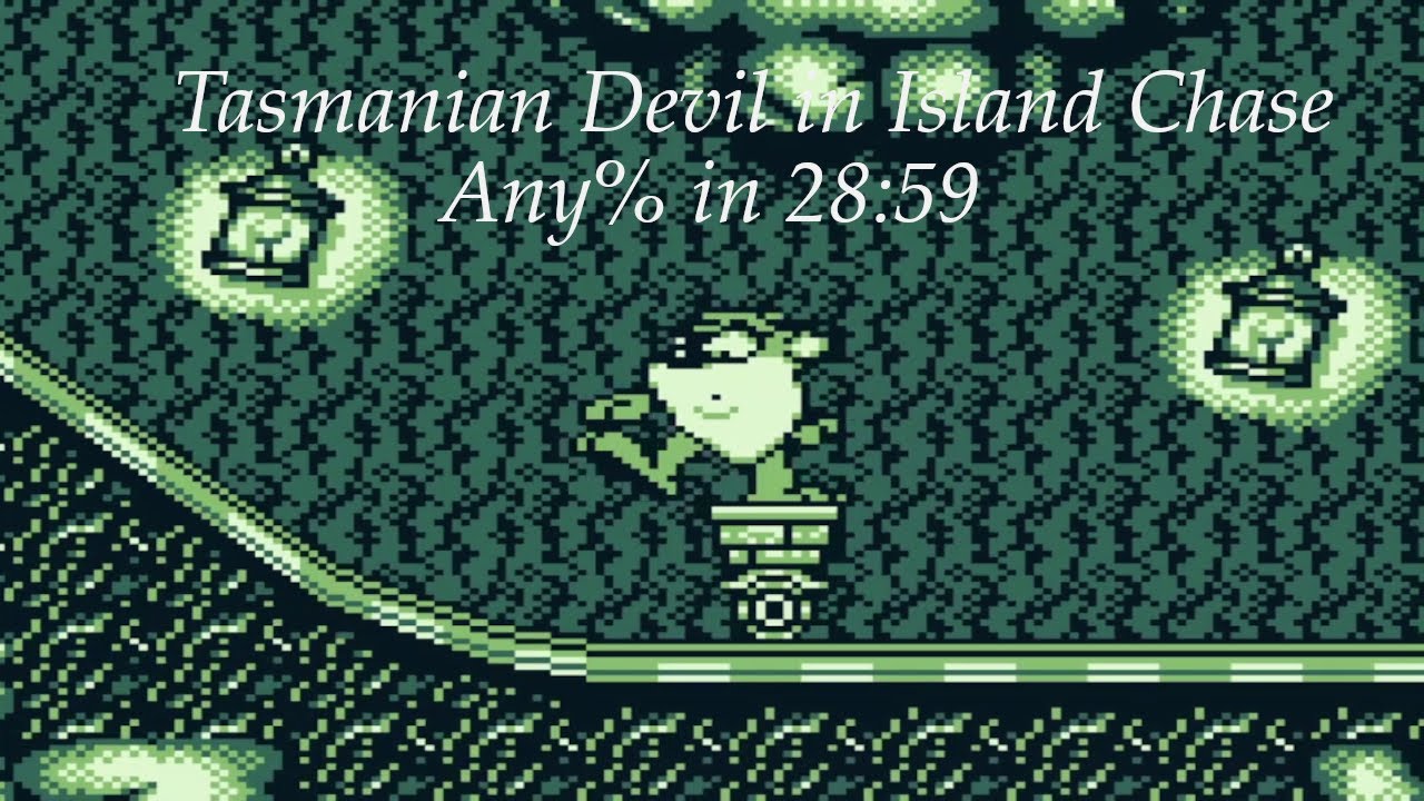 Tasmanian Devil in Island Chase (Gameboy) Any% in 28:59