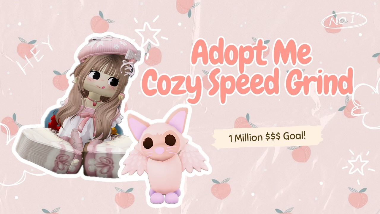 Cozy Speed Grind With in Adopt Me #adoptmeroblox #robloxadoptme