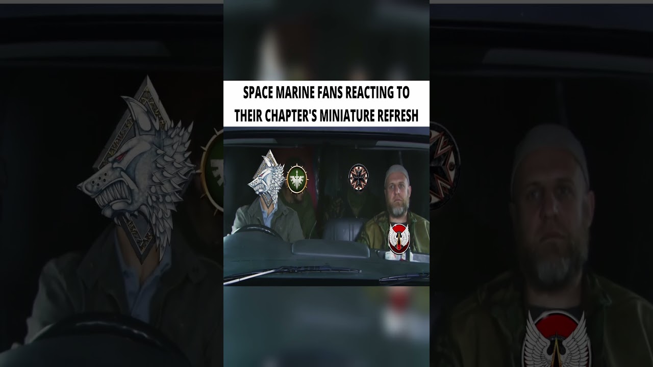 Space Marine Fans Reacting To Their Chapter's Mini Refresh!