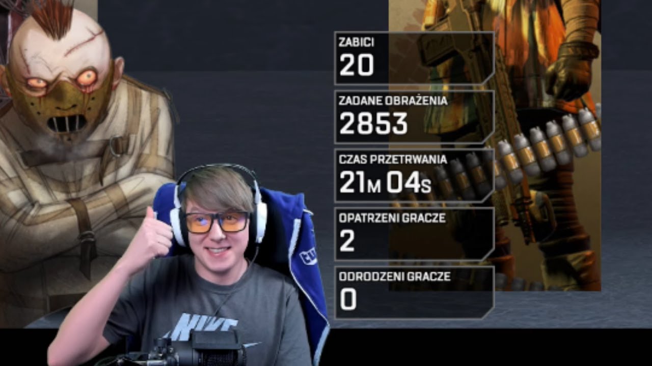 ZROBIŁEM 20 FRAGÓW, MÓJ REKORD - Apex Legends