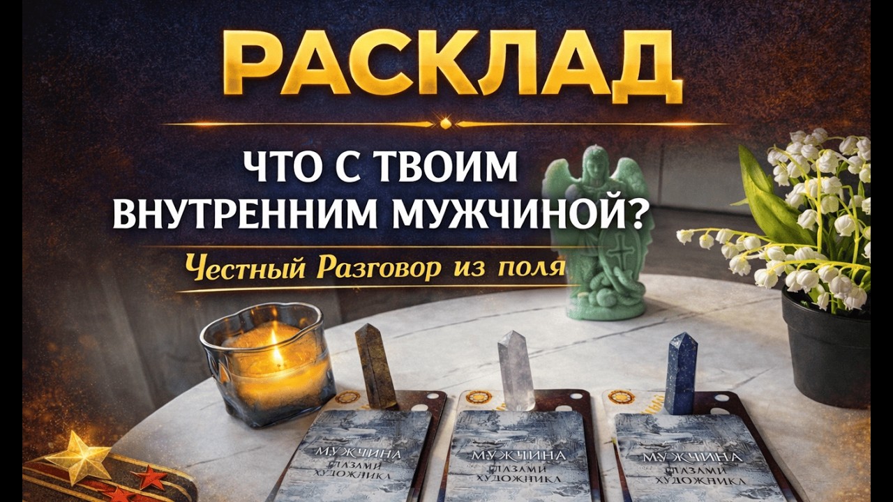 РАСКЛАД - ЧТО С ТВОИМ ВНУТРЕННИМ МУЖЧИНОЙ? ЧЕСТНЫЙ РАЗГОВОР ИЗ ПОЛЯ