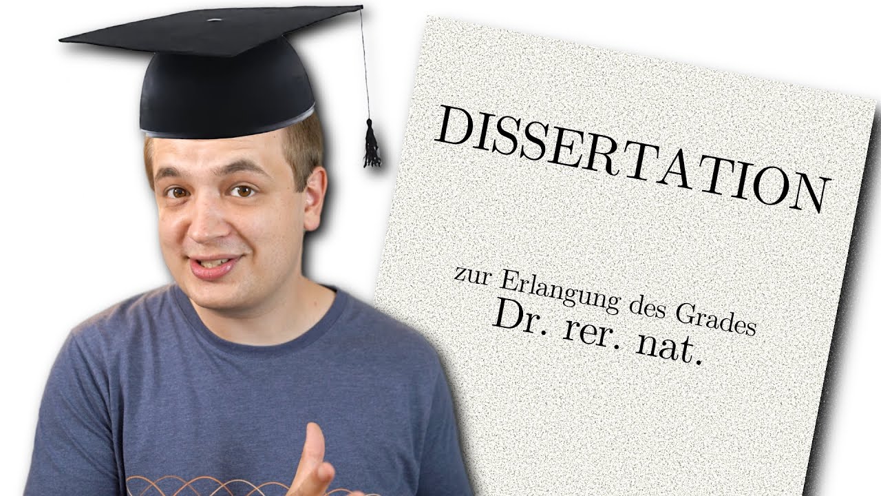 So läuft es bei meiner Promotion