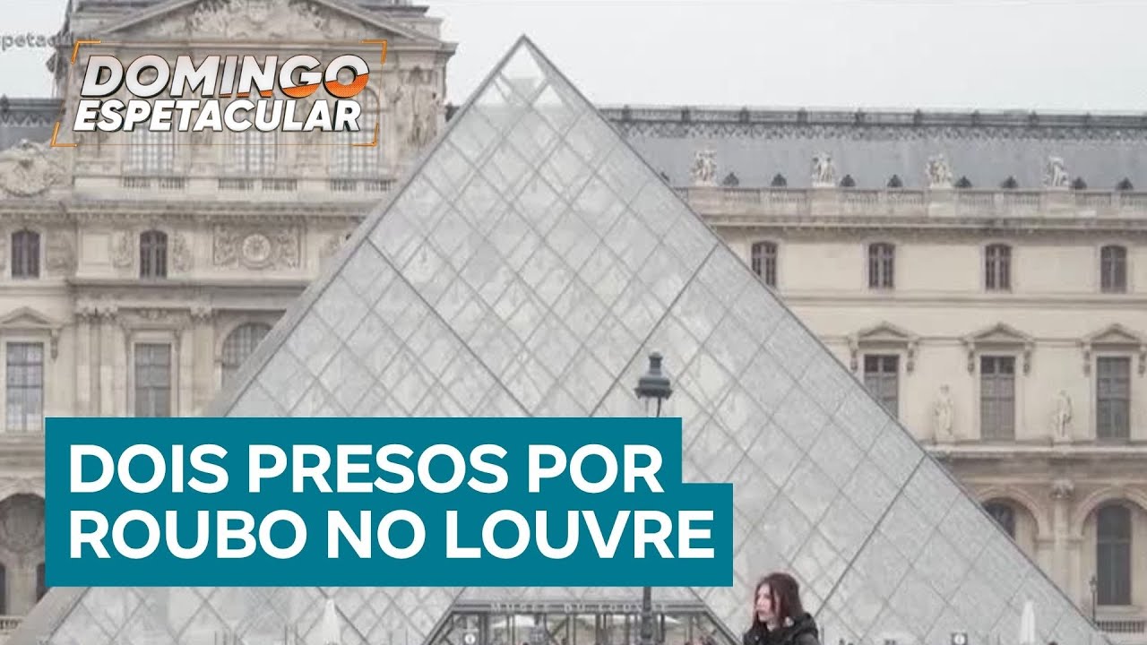 Duas pessoas são presas suspeitas de participação no roubo de peças de valor no Museu do Louvre