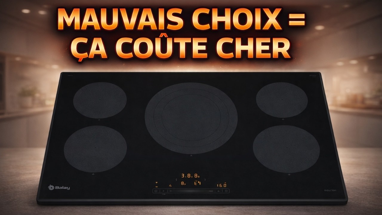 TOP 5 Plaques à Induction 2026 – L’Erreur Électrique Que Tout le Monde Fait