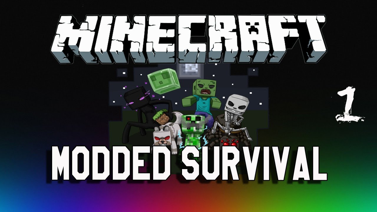 MINECRAFT: MODDED SURVIVAL - DIVINE RPG - Ep.1 - CYCLOPS AND SHELTER