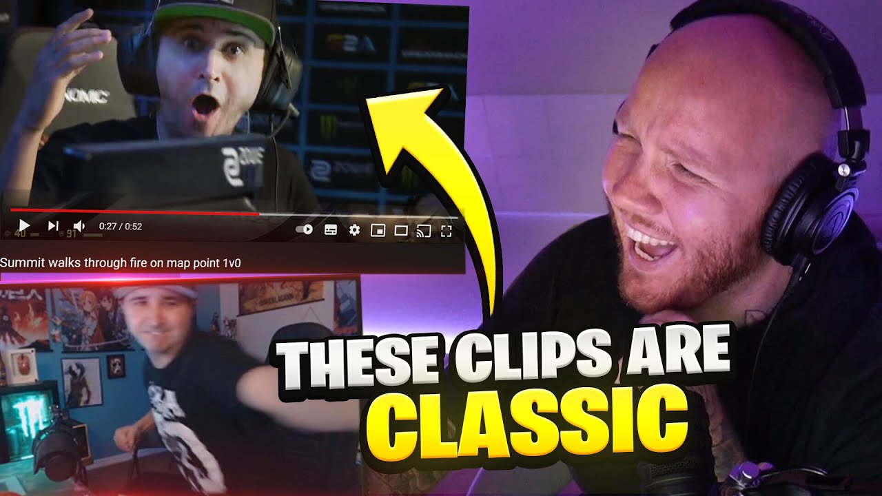 TIMTHETATMAN REACTS TO CLASSIC SUMMIT1G CLIPS!