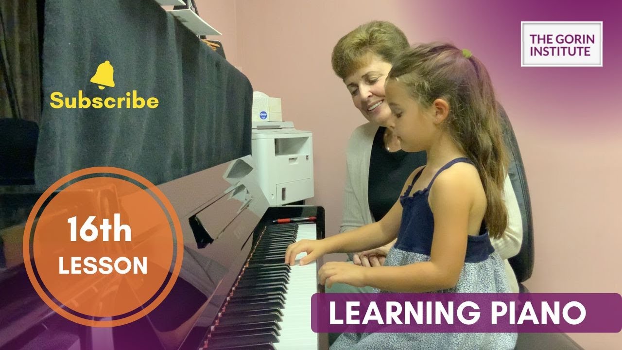 🎹 First Piano Lessons | 🎶 Insights and Tips | 🎵 Mila (4), Lesson #16 |     Irina Gorin