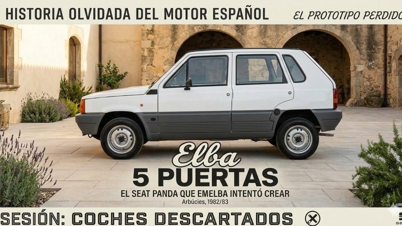 🗑️Coches Descartados: El Seat Panda de 5 puertas que no pudo ser 🚗🚫