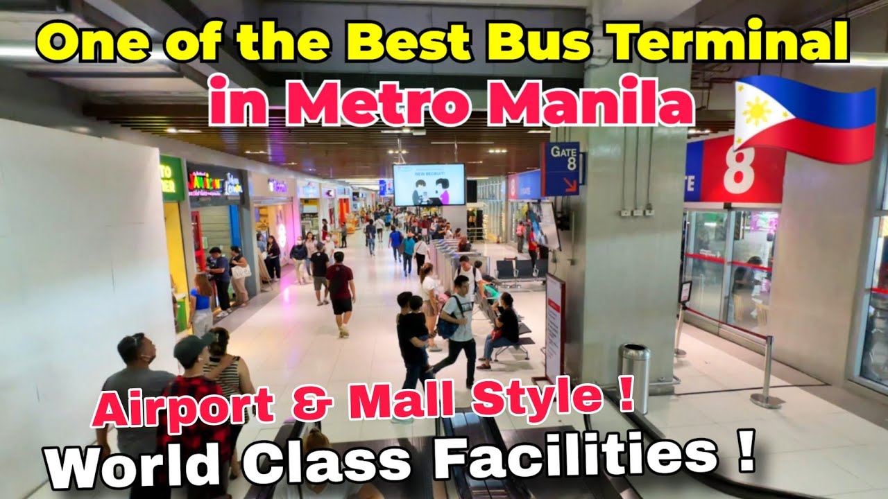 Largest & Busiest BusTerminal in Metro Manila ! World Class Facilities ! Dagsa mga Pasahero