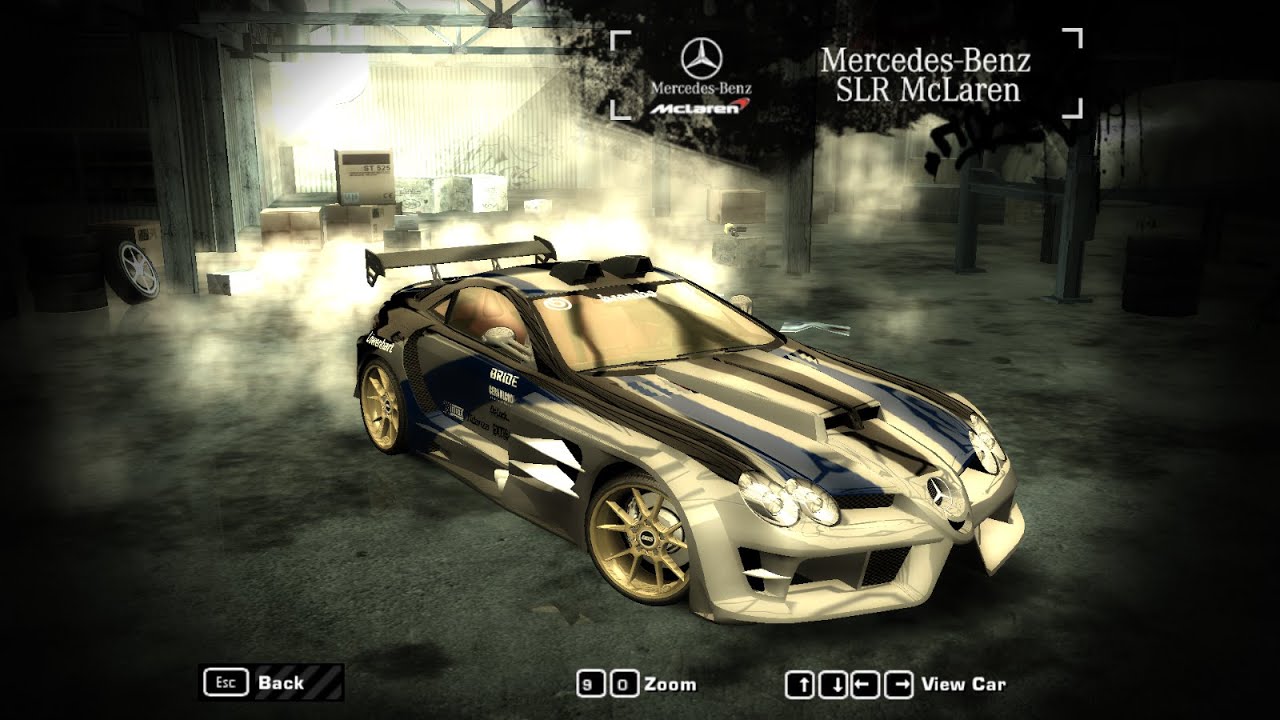 NFS Most Wanted 2005 | Part 55 | Mercedes-Benz SLR Mclaren | Customization