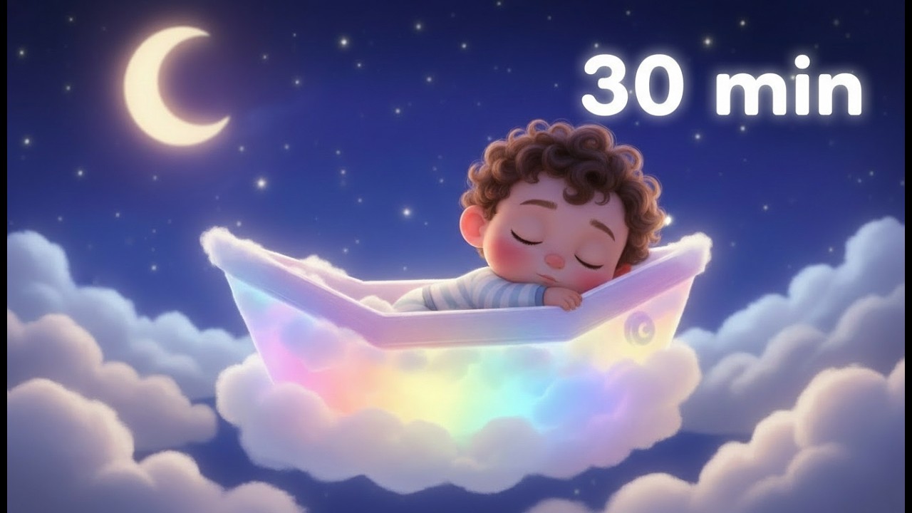Baby Sleep Music 30 Minutes 😴 Fall Asleep in 5 Minutes • Deep Sleep Lullaby for Babies
