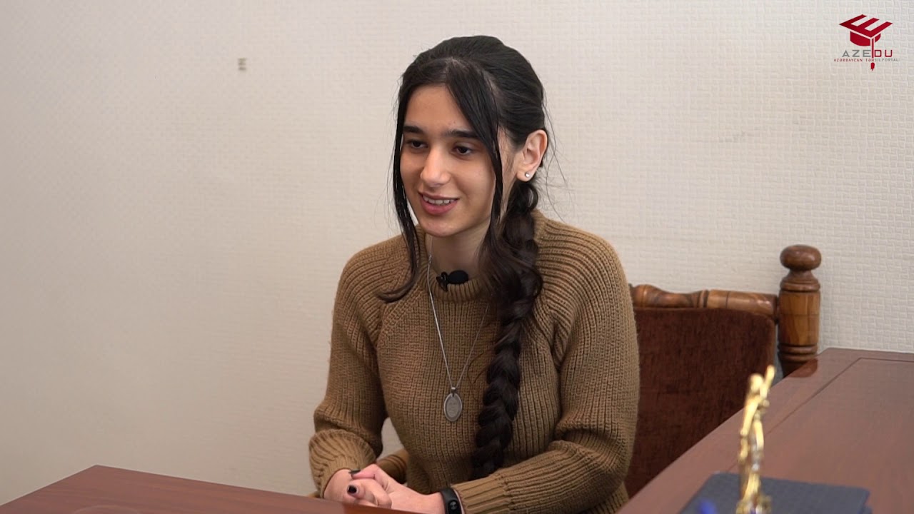 700 bal toplayan Səbinə İsmayılova uğurun sirrini açıqladı