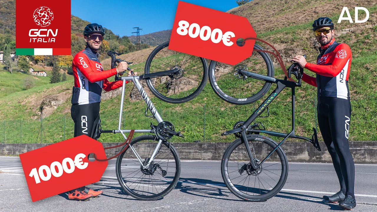 Che differenza c’è in salita tra una bici “entry level” e una di alta gamma?
