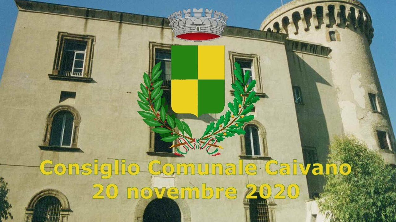 Consiglio Comunale di Caivano - 20 novembre ore 17.00
