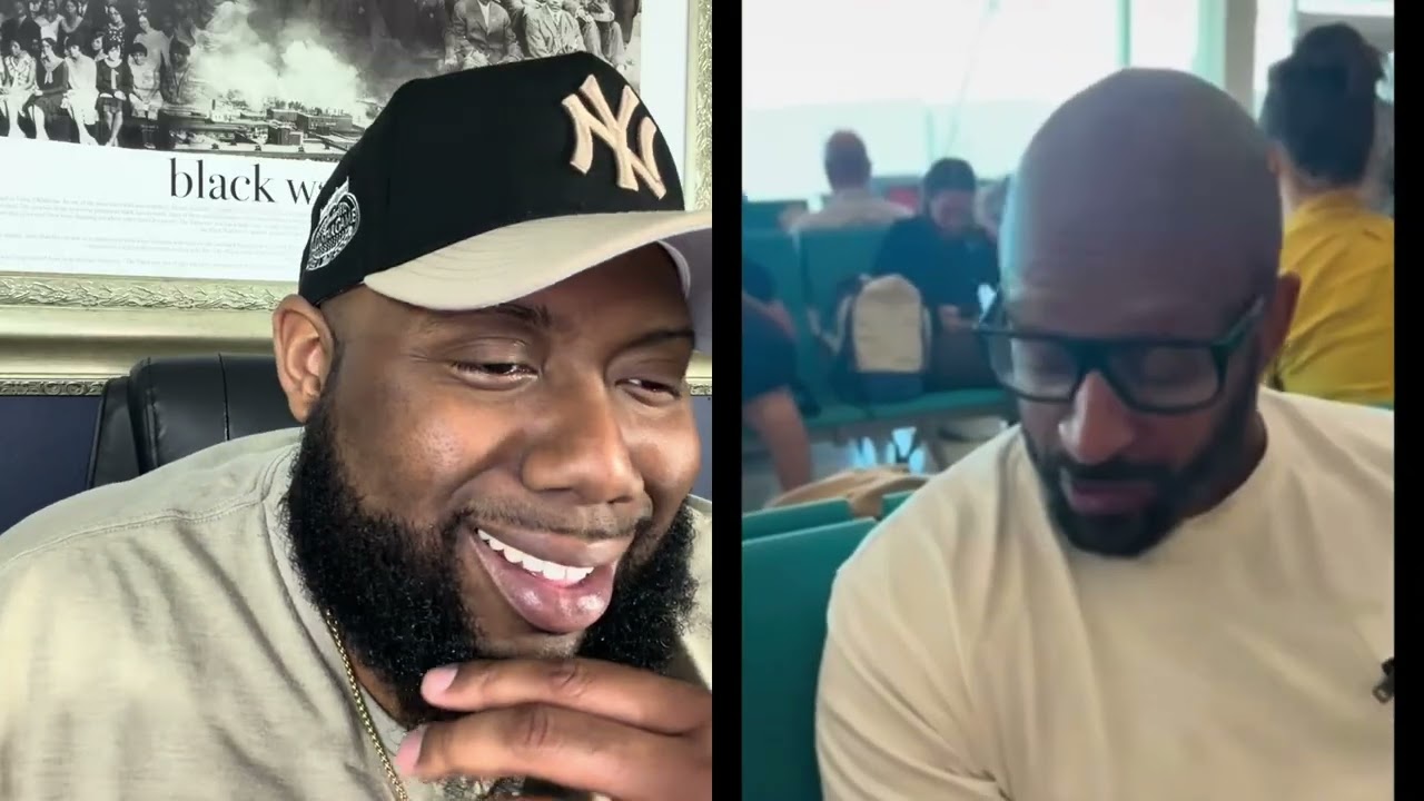 Sharra as Larry will he tell Bethany about Puerto Rico! (Kountry Wayne) skit review 