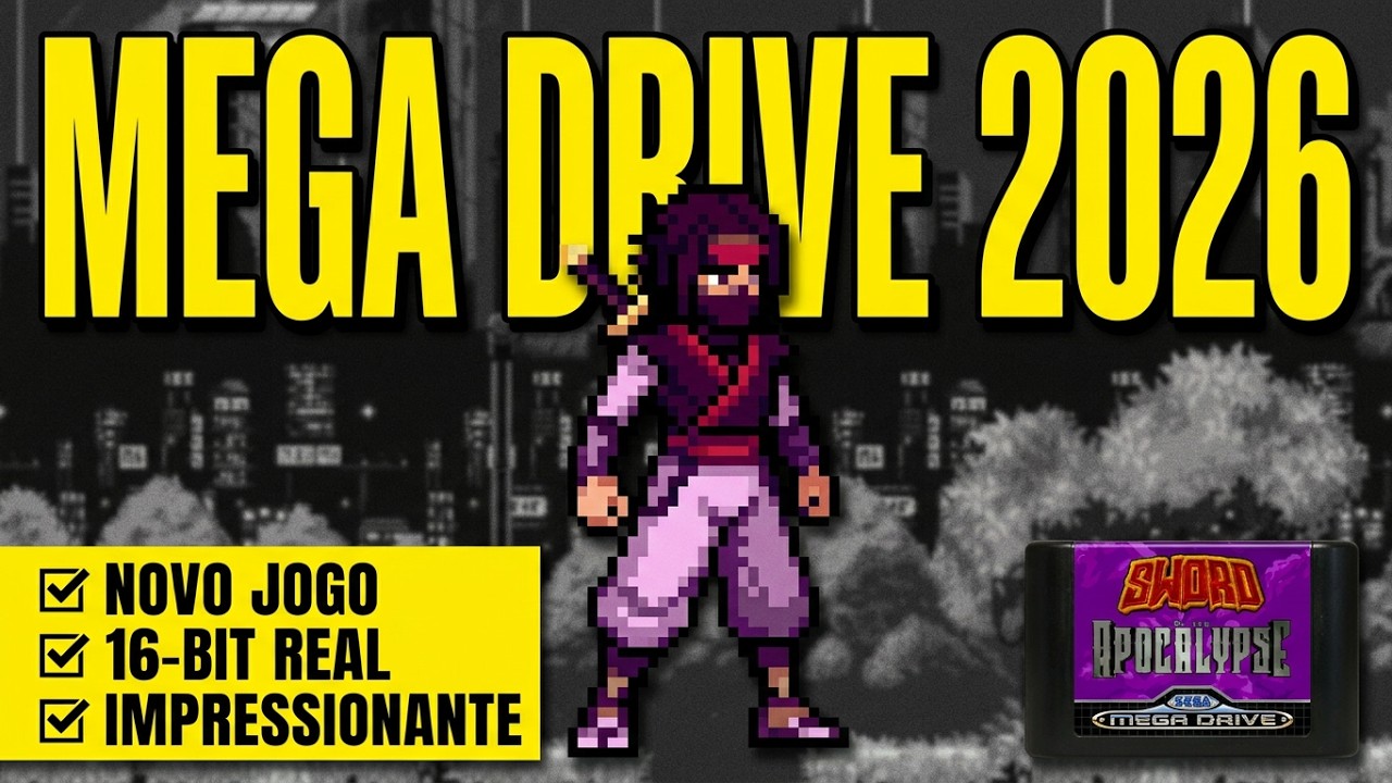 Sword of the Apocalypse para Mega Drive (RetroTINK-4K)