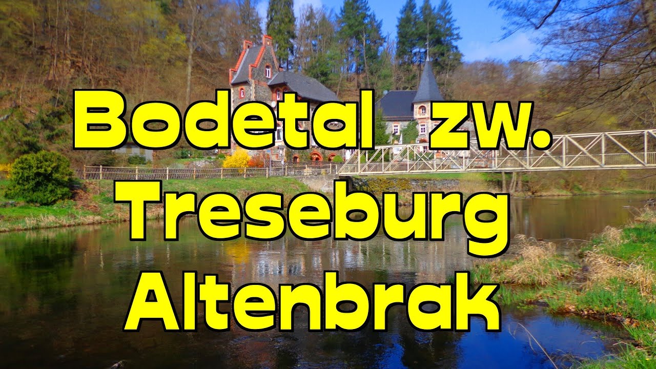 HARZ ! Bodetal🌄😃🌄zw. Treseburg-Altenbrak- Wendefurth*Harzer Hexenstieg *Sachsen-Anhalt-Bode*Video