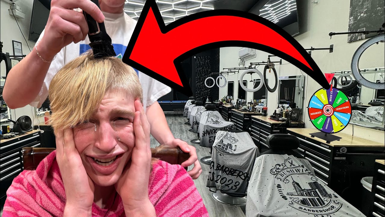 HE HAD TO GET THIS HAIRCUT