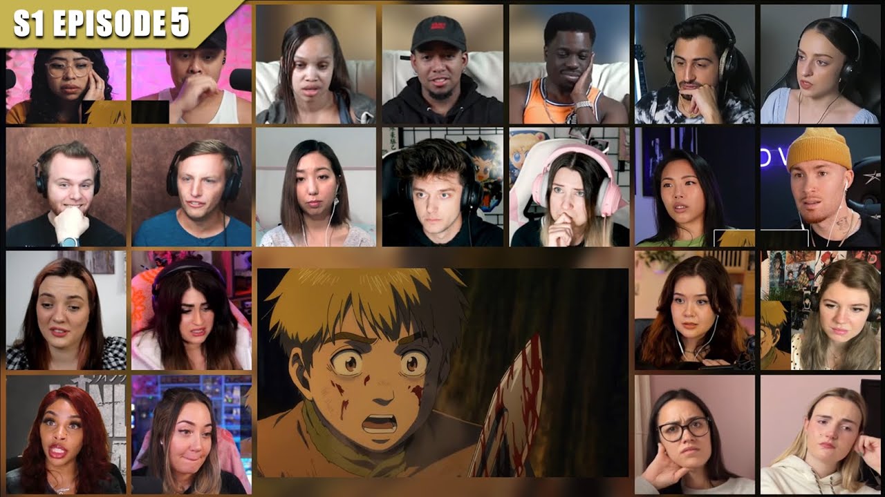 [Full Episode] Vinland Saga Season 1 Episode 5 Reaction Mashup | ヴィンランド・サガ