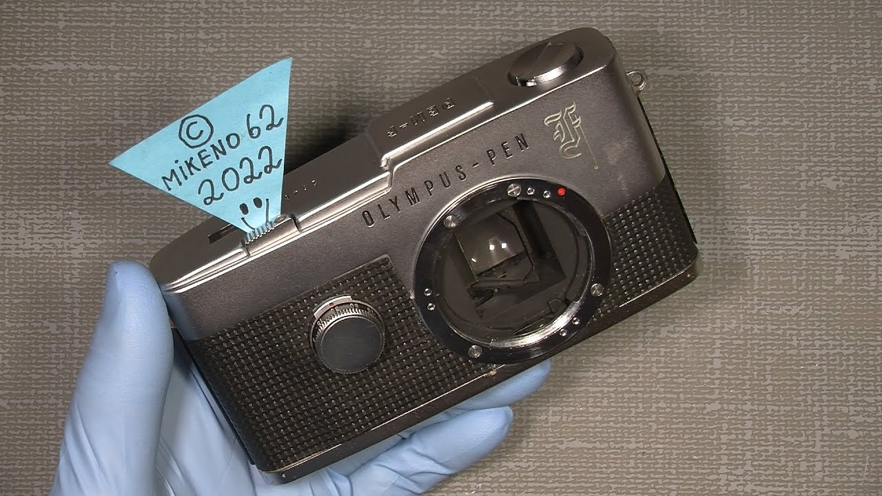 Working with Olympus-PEN F   PART 1 Disassemble and setting marks