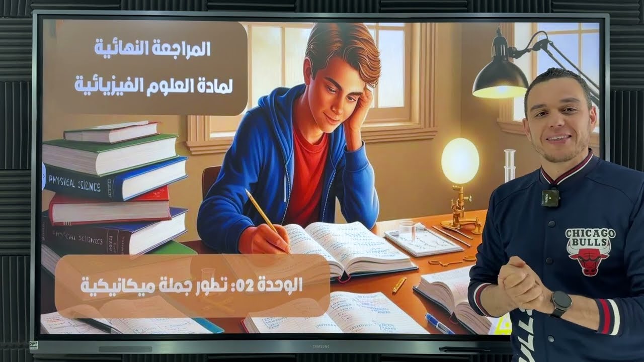 المراجعة النهائية فيزياء 📚 الوحدة 02 🔥 حركة كوكب أو قمر صناعي ✅ بكالوريا 🇩🇿
