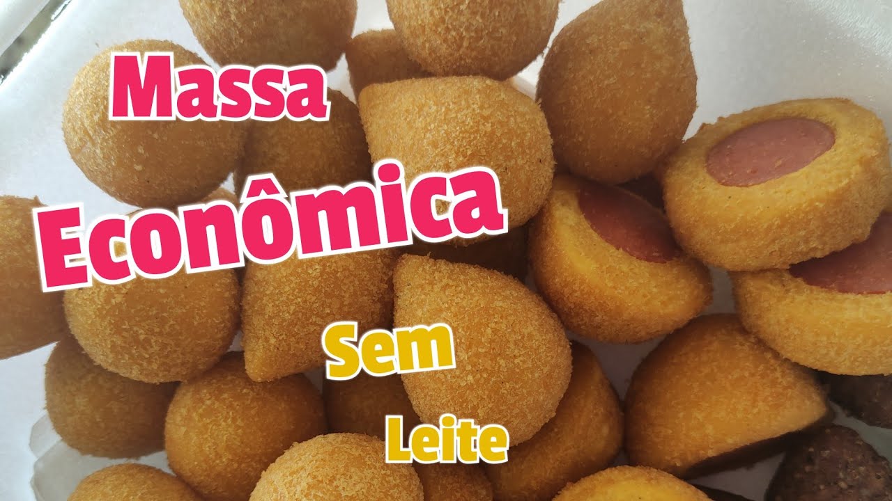 MASSA BÁSICA E ECONÔMICA PARA SALGADOS FRITOS