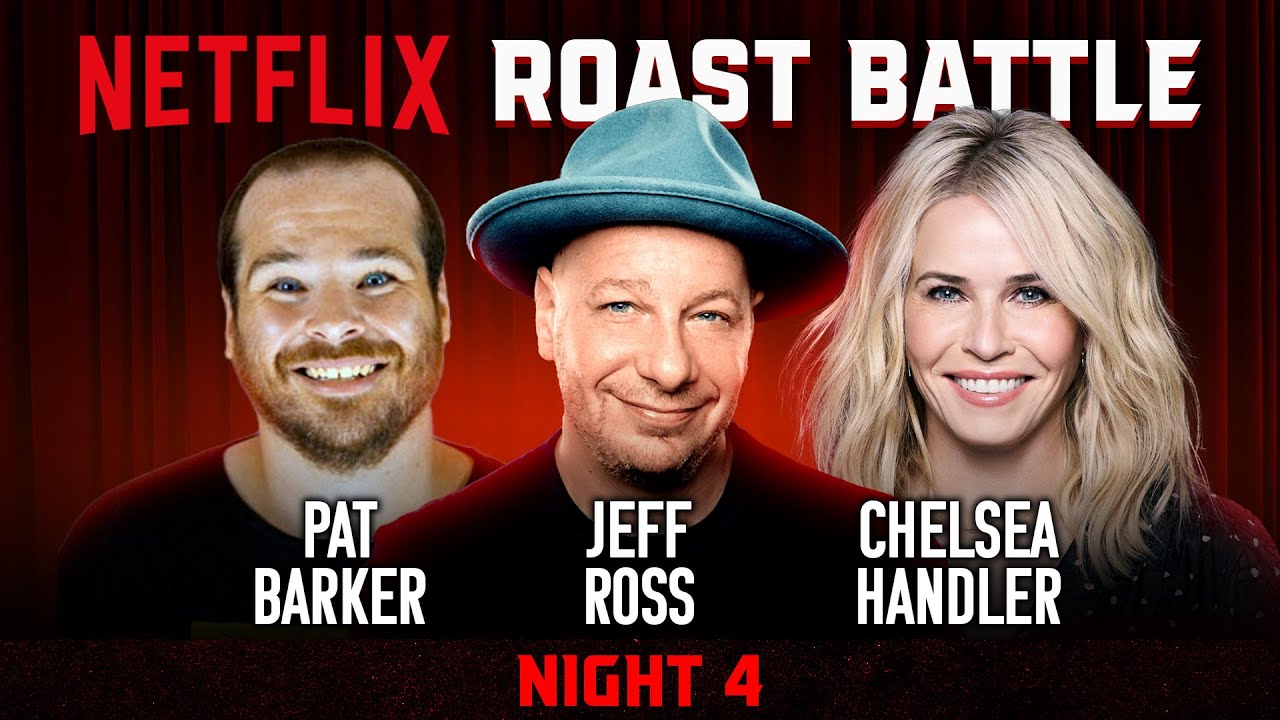 RBL Netflix Tourney #4 | Chelsea Handler + Jeff Ross + Pat Barker