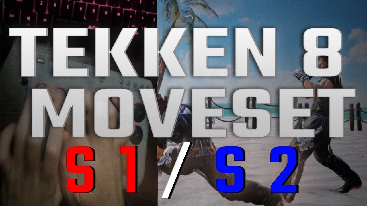 WAVEDASH & KBD GUIDE ON TWO SIDE | hitbox/keyboard #tekken8